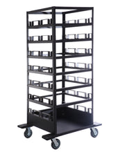 Load image into Gallery viewer, Deluxe 21-Post Stanchion Storage Cart