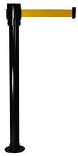 Load image into Gallery viewer, Fixed Floor Mount Single Line Retracta-Belt Barrier with 15 Ft. Belt