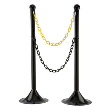 Load image into Gallery viewer, Dual Chain Plastic Stanchion Post - 2.0" OD