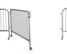 Load image into Gallery viewer, Extra-Wide Size Swing Gate for Interlocking Steel Barricades