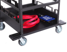 Load image into Gallery viewer, Deluxe 12-Post Stanchion Storage Cart
