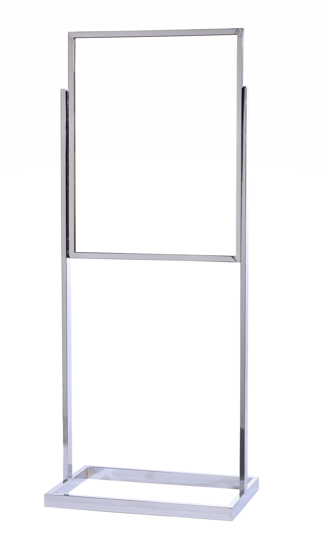 Bulletin Sign Stand with Rectangular Tubing Base