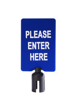 Load image into Gallery viewer, Sign Holder and Adapter for G4 Series Retracta-Belt Barriers (G4 Series Posts Only)
