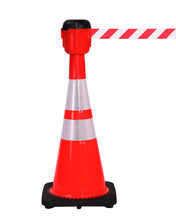 Load image into Gallery viewer, ConePro 600 - 20 Ft. Cone-Mounted Retractable Belt Barrier
