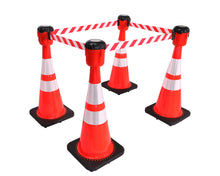 Load image into Gallery viewer, ConePro 600 - 30 Ft. Cone-Mounted Retractable Belt Barrier
