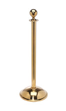 Load image into Gallery viewer, Ball Top Portable Rope Stanchion with Matching Dome Base - Lawrence Metal 312T Compatible
