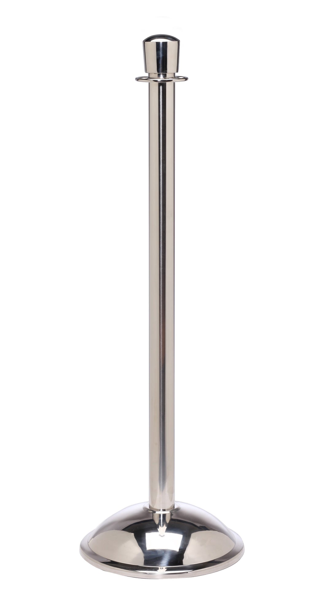 Classic Urn Top Portable Rope Stanchion with Matching Dome Base - Lawrence Metal 310T Compatible