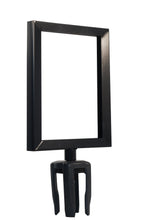 Load image into Gallery viewer, Post Top Sign Frame for G4 Series Retracta-Belt Barriers (G4 Series Posts Only)
