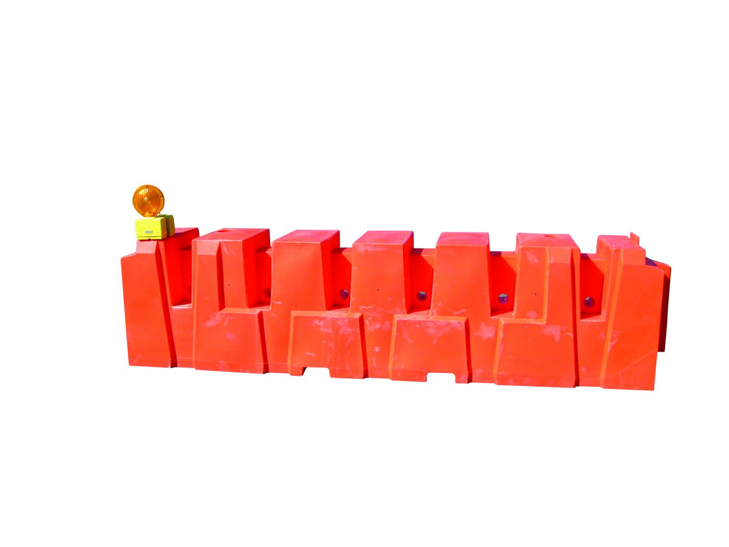 Water/Sand Fillable STACKABLE Jersey Barrier -  31