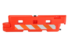 Load image into Gallery viewer, Water/Sand Fillable Low-Profile Roadway Barrier -  24&quot; H x 96&quot; L x 14&quot; W
