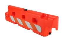 Load image into Gallery viewer, Water/Sand Fillable Low-Profile Roadway Barrier -  24&quot; H x 96&quot; L x 14&quot; W
