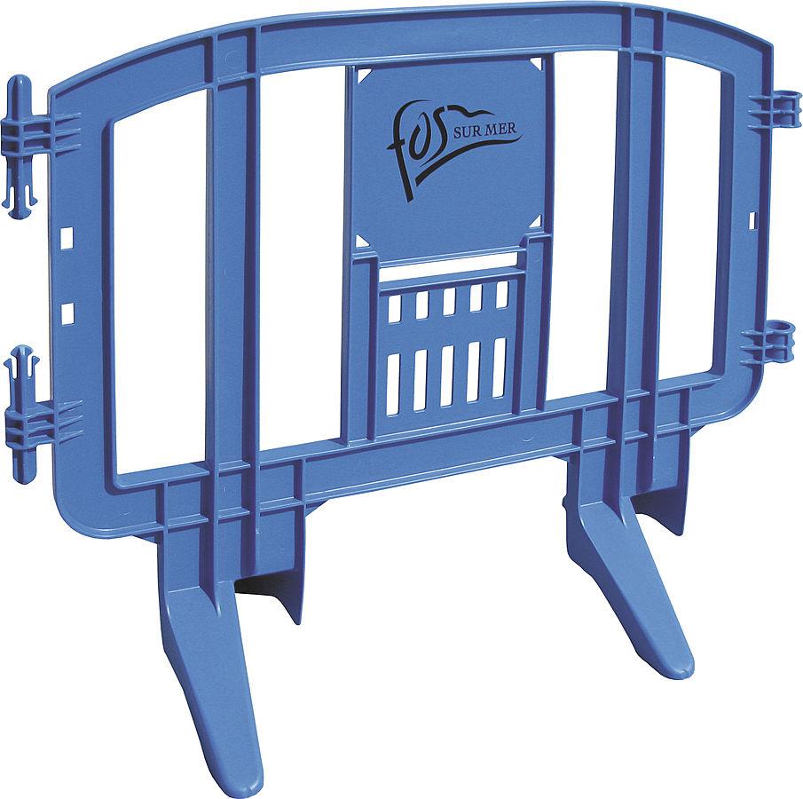 Minit 4 Ft. Interlocking Plastic Barricade