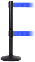 Load image into Gallery viewer, QueueMaster Twin Dual Belt Retractable Barrier with 11 Ft. Belts
