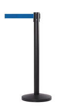Load image into Gallery viewer, QueueMaster Retractable Belt Barrier with 8.5 Ft. Belt - BLACK
