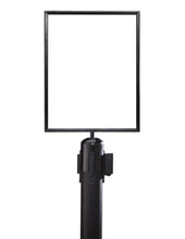Load image into Gallery viewer, Sign Frame (including Sign Insert) for G4 Series Retracta-Belt Barriers (G4 Series Posts Only)
