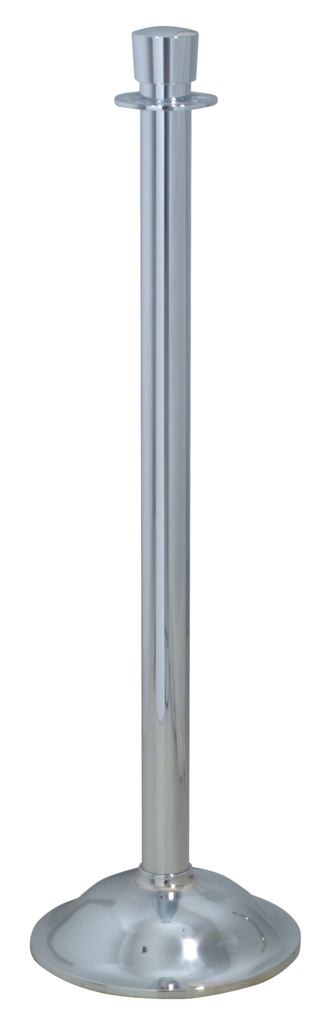 Heavy Duty Dome Base Rope Stanchion with Urn Top