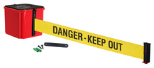 Load image into Gallery viewer, Visiontron 20 Ft. Fixed/Removable Wall Mount Retracta-Belt Barrier
