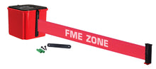 Load image into Gallery viewer, Visiontron 20 Ft. Fixed/Removable Wall Mount Retracta-Belt Barrier
