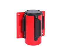 Load image into Gallery viewer, Que Style Wall-Mounted Retractable Belt Barrier with 10 Ft. Belt
