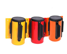 Load image into Gallery viewer, WallMaster Fixed Mount Retractable Belt Barrier with 10 Ft. Belt
