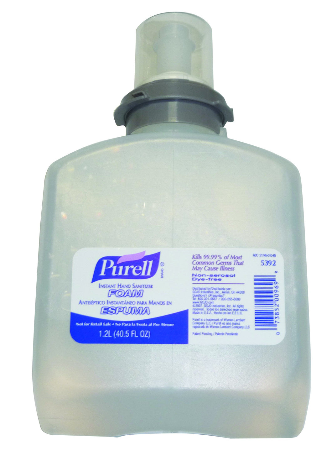 Purell Hand Sanitizer Refill for Visiontron Retracta-Belt Barrier Dispenser