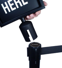 Load image into Gallery viewer, Sign Frame (including Sign Insert) for G4 Series Retracta-Belt Barriers (G4 Series Posts Only)
